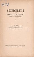 Móricz Zsigmond: 
Csiribiri. A bétsi Susanna. (Egyfelvonásos színművek.)
Budapest, [1928 körül]. L...