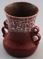 Retro német váza, jelzett, m: 16,5 cm