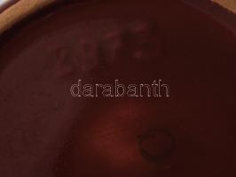 Retro német váza, jelzett, m: 16,5 cm