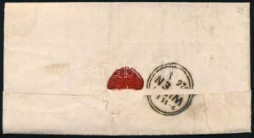 1862 2 x 5kr (colour varieties) on cover "GALANTHA" - "WIEN" 1862 2 x 5kr enyhén...