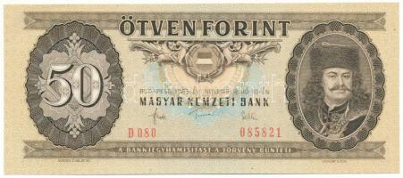 1983. 50Ft "D 080 085821" T:AU nagyobb sarokhajlás Adamo F23