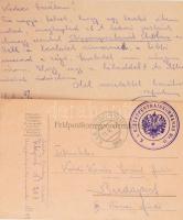 cca 1914-16 össz. 9 db levelezőlap Kézdi-Kovács Lóránthoz (1897-1916), Kézdi-Kovács László (1864-194...