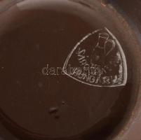 Sárospatak 2 darab kaspó, jelzett, m: 11 cm