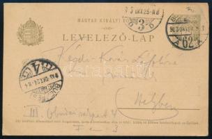 1903 Kézdi-Kovács László (1864-1942) festőművész, műkritikus autográf sorai feleségéhez, amelyben ké...