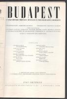 1945 Budapest. Székesfőváros történeti, művészeti és társadalmi képes folyóirata. 1945. október. I. ...