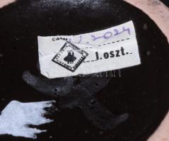 Iparművész kerámia váza, m: 26 cm