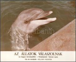 cca 1989 előtt készült, "Az állatok válaszolnak" című magyar film jelenetei és szereplői, ...