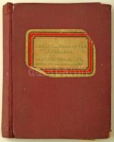 cca 1920-1940 Abenteuer-Romane. Német nyelvű kaland- és ponyvaregények borítóinak bemutatógyűjteménye. "Szíves Válogatás Céljára!" Vászon-kötésben, közte 1-2 sérült.