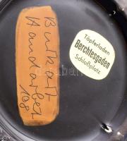 Iparművész falitál, jelzett, d: 31 cm