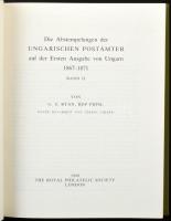 Ryan: Abstempelungen der Ungarischen Postämter auf der ersten ausgabe von Ungarn I.-II