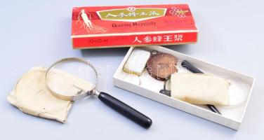 Nagyítók, vegyes méretben.