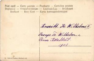 Berlin, Unter den Linden, S. M. Kaiser Wilhelm II, Kronprinz Friedrich Wilhelm, Prinz Adalbert. Behr...