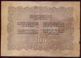 1848. 100Ft "Kossuth bankó" T:III-