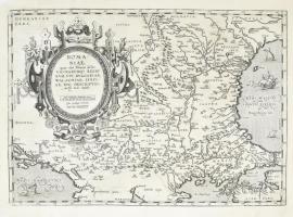 [Románia térképe, Szerbia, Vallachia, Bulgária, Székelyföld ábrázolásával)] 1584. Romaniae, (quae olim Thracia Dicta) Vicinorumq Regionum, uti Bulgariae, Walachiae,... Abraham Ortelius (1527-1598) megjelent Theatrum Orbis Terrarum. Antwerpen, 1584. 51x37 cm /  Map of Romania: Vallachia, Moldavia, Serbia, Bulgaria. Printed in Antwerp in the year 1584.