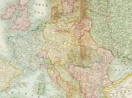 [Európa rézmetszetű térképe ] Europe . John Thomson, 1817. kiadó: J. &amp; G. Menzies. Színezett...