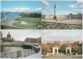Szentpétervár - 18 modern postatiszta képeslap / Saint Petersburg (Leningrad) - 18 modern unused postcards