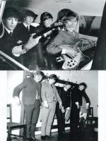 cca 1968 előtti felvételek a Beatles együttesről, 5 db modern nagyítás, jelzés nélkül, Pánczél Györg...