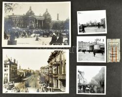 cca 1931? Oroszországi utazás albuma. Rendkívül gazdag fotó, és képeslapanyaggal illusztrált uti alb...