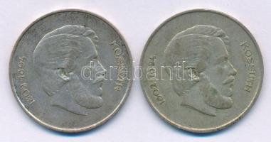 1947. 5Ft Ag "Kossuth" (2x) T:VF,F patina
Adamo F8.1