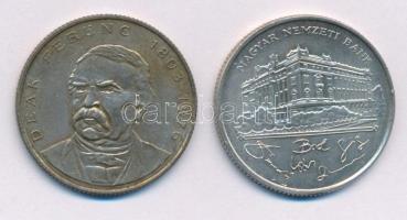 1993-1994. 200Ft Ag "MNB" "Deák" (2xklf) T:AU,XF patina
Adamo F13, F13.1