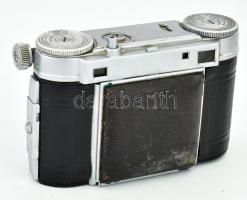 Certo Super 35 fényképezőgép, Carl Zeiss Jena Tessar 2,8/50 objektívvel, Vebur zárszerkezettel, ered...