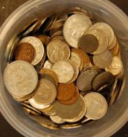 1kg vegyes világpénz T:vegyes