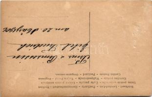 1906 Potsdam, Einzug des Prinzenpaares Eitel Friedrich / Eitel Frigyes porosz herceg, feleségével / ...