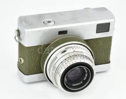 cca 1961-1964 Carl Zeiss Jena Werra 3 fényképezőgép, Tessar 50mm f/2.8 objektívvel, sapkával, eredet...