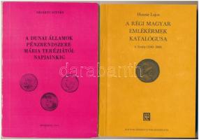 Szigeti István: A Dunai Államok pénzrendszere Mária Teréziától napjainkig, Vasmegyei Numizmatikai Társulat, Budapest, 1971. + Huszár Lajos: A régi magyar emlékérmek katalógusa 6. Erdély (1540-1848), Magyar Éremgyűjtők Egyesülete, Budapest 1984.  Használt, de újszerű állapotban.