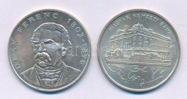 1993. 200Ft Ag "MNB" + 1994. 200Ft Ag "Deák" T:AU,XF 
Adamo F13, F13.1