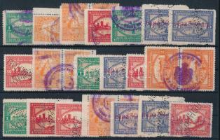 24 db jugoszláv okmánybélyeg / 24 Yugoslav fiscal stamps