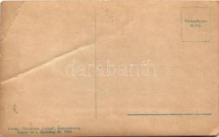 Prinzessin Viktoria Luise von Preussen und Sohn. Wohlfahrtskarte zum Besten der Hinterliebenen Braun...