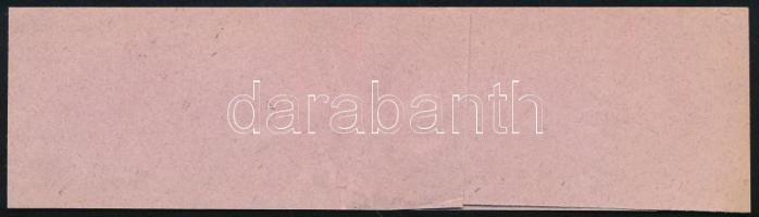 1873 Hírlapbélyeg teljes címszalagon / Newspaper stamp on complete wrapper "(VAI)SZLO" - H...