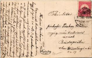 1926 Hévízgyógyfürdő, rendészeti üdülőtelep, nyaraló (EK)