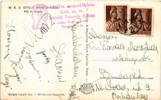 1943 Kassai Havasok, Kojsói Havasok, Kojsov (Kassa, Kosice); A Magyarországi Kárpát Egyesület Ottíli...