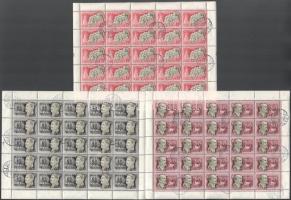 1952 Nagy Októberi Szocialista forradalom (III.) teljes ívsor (10.000)