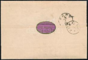 1870 5kr komplett levélen / on cover "BIHAR-DIÓSZEGH" - Pest (Ryan 60 p)