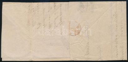 1852 6kr levélen "OEDENBURG" - kék, blue "SÜMEG"