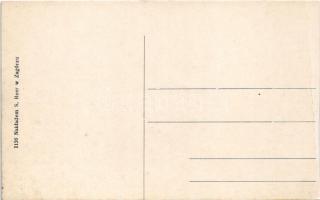 Zagórz, Og. widok str. zachodnio polnocna. Nakladem S. Beer / general view (cut)