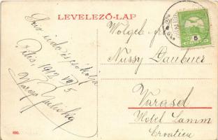 1912 Pilis, Beleznay grófi kastély végromjai (EK)