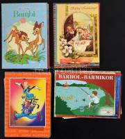 69 db MODERN mesefigurák képeslap vegyes minőségben / 69 modern cartoon figures postcards in mixed quality