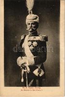 Sa Majesté le Roi Pierre I / I. Petár szerb király / King Peter I of Serbia (gyűrődések / creases)