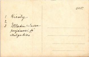 Perjámos, Periam (?); II. Károly román király látogatása, Mladin Sever perjámosi főszolgabíró. Welli...