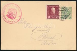 1917 Díjkiegészített díjjegyes levelezőlap / Postcard "SCUTARI (SCHKODRA) c"" - Pécel