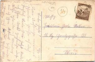 1918 Madocsa, templom, utca, üzlet (kis szakadás / small tear)