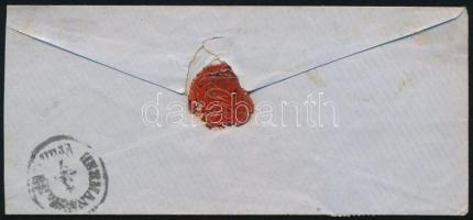 ~1861 2kr yellow + 3kr green on cover "SCHAESSBURG" - "HERMANNSTADT" ~1861 2kr s...