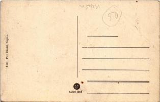 Sopron, Kis uszoda, gyermek fürdő, fürdőzők. Piri Dániel kiadása (EK)