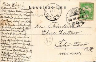 1909 Miskolc, Széchenyi utca, Grand Hotel Seper nagyszálloda, Fonciere Pesti biztosító intézet vezér...