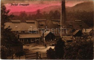 Parád, Üveggyár. Baross nyomda (EK)