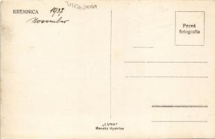 1937 Körmöcbánya, Kremnitz, Kremnica; látkép, vártemplom / general view, castle church